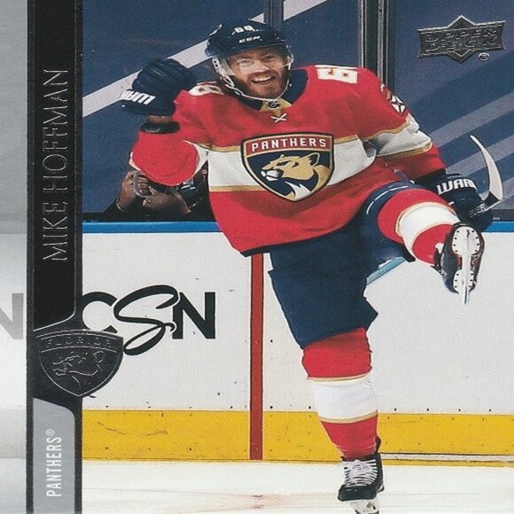 Mike Hoffman - 2020/2021 Upper Deck Series 2 Hockey Card - Picture 1 of 2